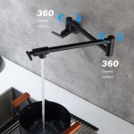 Pot Filler Faucet Wall Mount