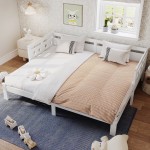 Twin Extending Daybed with Trundle, Wooden Daybed