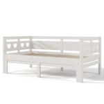 Twin Extending Daybed with Trundle, Wooden Daybed